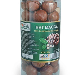 Hạt Macca Sấy Chẻ Nứt Nứt EaH'Leo (Hộp 500g) – Món Quà Sức Khỏe Thượng Hạng Từ Đại Ngàn Tây Nguyên